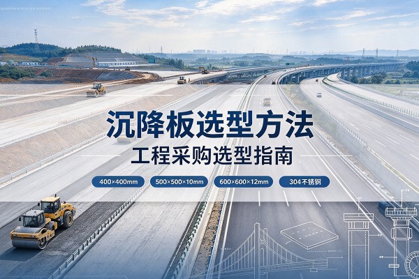 固始沉降板选择方法
