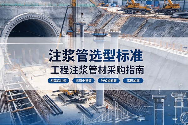 固始注浆管选型标准